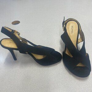 Micheal Kors Black Heels